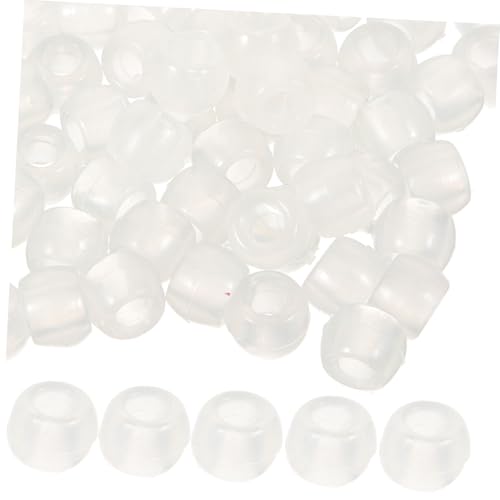 Housoutil 1000er Packung UV Perlen Farben UV Reaktive Kunststoffperlen Farbwechsel Leuchtperlen Transparent Schmuck DIY Basteln von Housoutil