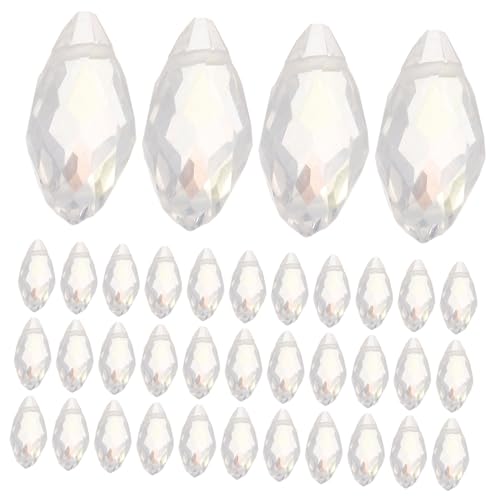 Housoutil 100Stücke Glasperlen Spacer Perlen für DIY Schmuckherstellung Verschleißfest Vielseitig Einsetzbar für Armbänder Ketten und Dekorationen für Bastelfreunde Housoutil 100Stücke Glasperlen Spacer Perlen für DIY Schmuckherstellung Verschleißfest Vielseitig Einsetzbar für Armbänder Ketten und Dekorationen für Bastelfreunde von Housoutil