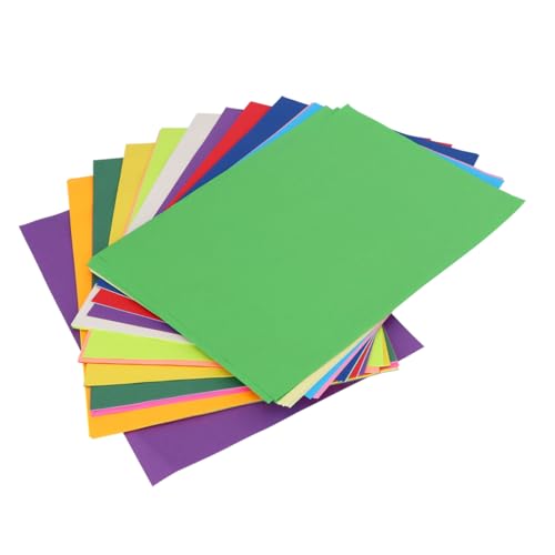 Housoutil 100Stücke Origami Papier Doppelseitiges Faltpapier für Farben Bastelpapier für DIY Projekte Schulaktivitäten und Bastelideen von Housoutil