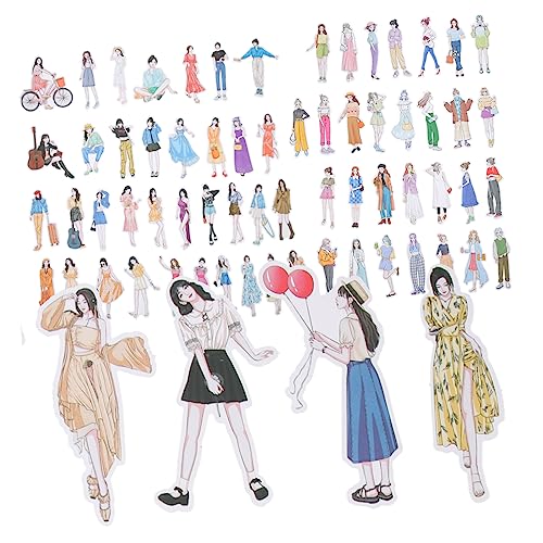 Housoutil 102stücke Cartoon Mädchen Aufkleber Dekorative Papieraufkleber Diy-aufkleber Scrapbooking Verschluss Zubehör Mädchen Stil Für Geschenke Basteln Housoutil 102stücke Cartoon Mädchen Aufkleber Dekorative Papieraufkleber Diy-aufkleber Scrapbooking Verschluss Zubehör Mädchen Stil Für Geschenke Basteln von Housoutil