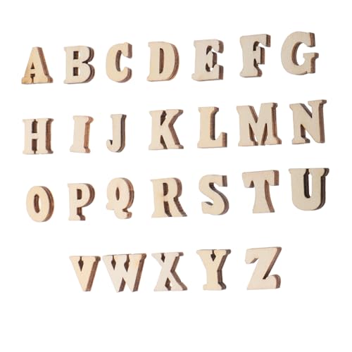 Housoutil 104 Stück Teiliges Holzbuchstaben und Zahlen zum Basteln mit Retro Farbdesign DIY Lernspielzeug für Fördert Kreativität Feinmotorik und Hand Auge Koordination für Schule und Housoutil 104 Stück Teiliges Holzbuchstaben und Zahlen zum Basteln mit Retro Farbdesign DIY Lernspielzeug für Fördert Kreativität Feinmotorik und Hand Auge Koordination für Schule und von Housoutil