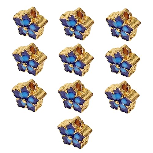 Housoutil 10Stücke Anhänger DIY Spacer Perlen für Armbänder Vielseitig Einsetzbar für Eleganten Schmuck und Bastelprojekte von Housoutil