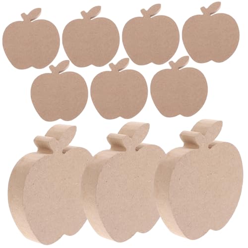 Housoutil 10Stücke Ausschnitte zum Selbermachen Unvollendete Holzrohlinge für DIY Projekte Robustes Material mit Glatter Oberfläche für Bastelarbeiten Housoutil 10Stücke Ausschnitte zum Selbermachen Unvollendete Holzrohlinge für DIY Projekte Robustes Material mit Glatter Oberfläche für Bastelarbeiten von Housoutil