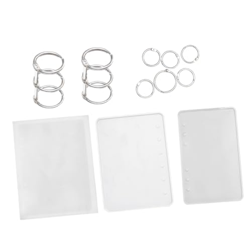 Housoutil 11 Stück Teiliges Diy Notizbuch Silikonform Set Kristallharz Gießformen für Kreative Projekte Silikon Motive und Silberne Ringe Vielseitig Einsetzbar für Coaster Deko und Mehr Housoutil 11 Stück Teiliges Diy Notizbuch Silikonform Set Kristallharz Gießformen für Kreative Projekte Silikon Motive und Silberne Ringe Vielseitig Einsetzbar für Coaster Deko und Mehr von Housoutil