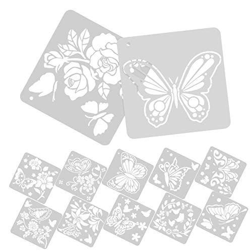Housoutil 12 Blatt Wandmalerei-vorlage Schmetterlingsschablonen Zum Malen Schmetterlingsschablone Groß Schmetterlingsvorlagen Wiederverwendbare Schablonenmalerei Das Haustier Housoutil 12 Blatt Wandmalerei-vorlage Schmetterlingsschablonen Zum Malen Schmetterlingsschablone Groß Schmetterlingsvorlagen Wiederverwendbare Schablonenmalerei Das Haustier von Housoutil
