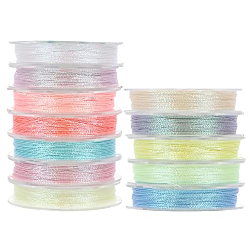 Housoutil 12 Rollen leuchtendes Stickgarn Koryphäe Stickgarn Nähgarn glänzend Glühgarn Fäden schulanfänger embroidery basteln set nähseide Stickerei-Versorgung Nähenvorräte Polyestergarn Housoutil 12 Rollen leuchtendes Stickgarn Koryphäe Stickgarn Nähgarn glänzend Glühgarn Fäden schulanfänger embroidery basteln set nähseide Stickerei-Versorgung Nähenvorräte Polyestergarn von Housoutil
