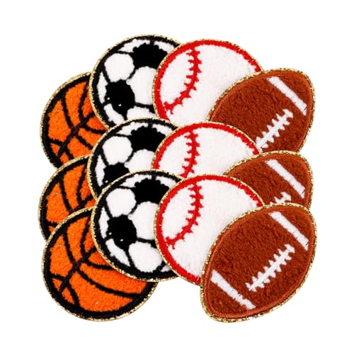 Housoutil 12 Stück Applikationsflicken Tennisflicken Fußball Bestickter Fußball Der Flicken Repariert Gespleißter Genähter Flicken Sportkleidungsapplikation Verschiedene Housoutil 12 Stück Applikationsflicken Tennisflicken Fußball Bestickter Fußball Der Flicken Repariert Gespleißter Genähter Flicken Sportkleidungsapplikation Verschiedene von Housoutil