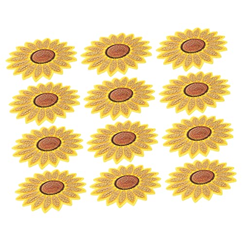 Housoutil 12 Stück Bestickte Sonnenblumen Patches zum Aufbügeln und Aufnähen Weiche Stoffflicken für Kleidung Reparatur und DIY Dekoration Hautfreundlich und Vielseitig für Erwachsene Housoutil 12 Stück Bestickte Sonnenblumen Patches zum Aufbügeln und Aufnähen Weiche Stoffflicken für Kleidung Reparatur und DIY Dekoration Hautfreundlich und Vielseitig für Erwachsene von Housoutil