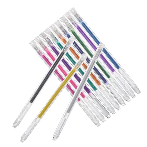 Housoutil 12 Stück Flash Marker Zeichenstift Süße Stifte Bastel Gelmarker Glitzerstifte Gelstifte Zum Schreiben Von Scrapbooks Malstifte Färben Neonstifte Glitzer Gelmarker von Housoutil