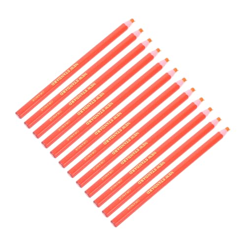 Housoutil 12 Stück Hand zerlegter Buntstift Industriestift Markieren von Buntstiften für den Bau Buntstifte für zeichnen für erwachsene Farbstifte Marker für Malbücher Papier Orange Housoutil 12 Stück Hand zerlegter Buntstift Industriestift Markieren von Buntstiften für den Bau Buntstifte für zeichnen für erwachsene Farbstifte Marker für Malbücher Papier Orange von Housoutil