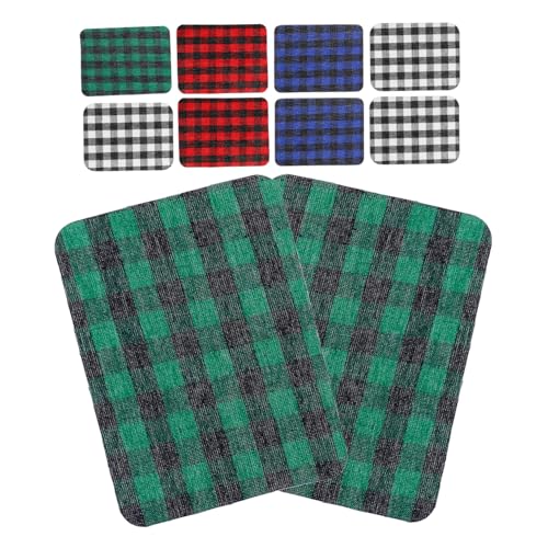 Housoutil 12 Stück Karierter Aufnäher Büffelkarierte Tischsets Schwarze Und Weiße Tischsets Jeansflicken Innen Aufbügeln Schwarz-weiß Kariertes Geschenkpapier Kleiderflicken Aufbügeln Stoff Housoutil 12 Stück Karierter Aufnäher Büffelkarierte Tischsets Schwarze Und Weiße Tischsets Jeansflicken Innen Aufbügeln Schwarz-weiß Kariertes Geschenkpapier Kleiderflicken Aufbügeln Stoff von Housoutil