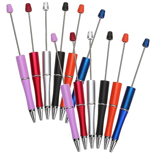 Housoutil 12 Stück Kugelschreiber Schule glatt Ball ästhetisch Multipack briefpapier perlenstifte pearl pen Schulversorgung perlenstift DIY herstellung versorgung Bürobedarf Plastik Housoutil 12 Stück Kugelschreiber Schule glatt Ball ästhetisch Multipack briefpapier perlenstifte pearl pen Schulversorgung perlenstift DIY herstellung versorgung Bürobedarf Plastik von Housoutil