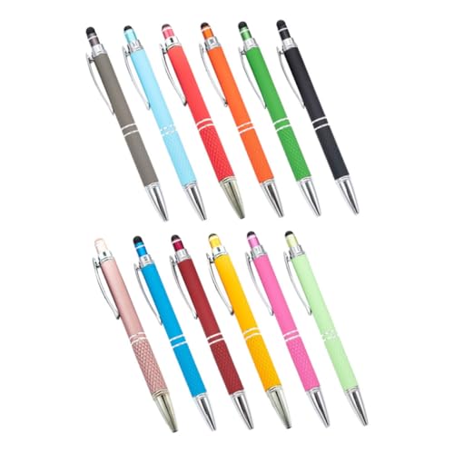 Housoutil 12 Stück Metall Kugelschreiber Kugelschreiber Mit Stylus Spitze Stylus Kugelschreiber Tintenstifte Stifte Mit Mittlerer Spitze Für Frauen Orangefarbener Tintenstift Lingo Housoutil 12 Stück Metall Kugelschreiber Kugelschreiber Mit Stylus Spitze Stylus Kugelschreiber Tintenstifte Stifte Mit Mittlerer Spitze Für Frauen Orangefarbener Tintenstift Lingo von Housoutil