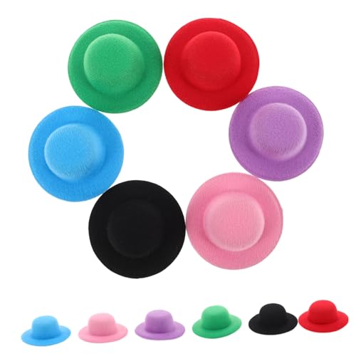 Housoutil 12 Stück Teiliges Bunte Mini Puppenhut Kleine Formale Hüte aus Plüsch für DIY Puppenkleidung Weihnachtsdeko Vielseitige Miniatur Haarschmuck Housoutil 12 Stück Teiliges Bunte Mini Puppenhut Kleine Formale Hüte aus Plüsch für DIY Puppenkleidung Weihnachtsdeko Vielseitige Miniatur Haarschmuck von Housoutil