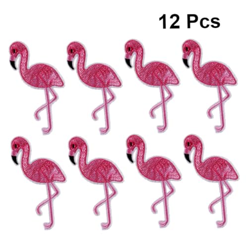 Housoutil 12 Stück Teiliges Flamingo Stickerei Bügelflicken Applikationen für Jeans Jacken Kleidung DIY Stoffpatches Farbenfrohe Reparatur und Dekorationsaufnäher für Erwachsene Housoutil 12 Stück Teiliges Flamingo Stickerei Bügelflicken Applikationen für Jeans Jacken Kleidung DIY Stoffpatches Farbenfrohe Reparatur und Dekorationsaufnäher für Erwachsene von Housoutil