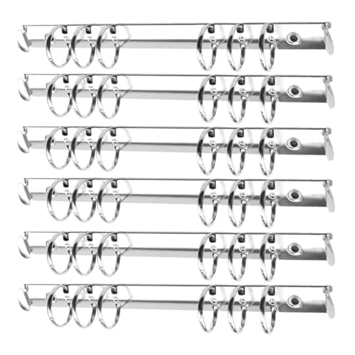 Housoutil 12 Stück Teiliges Metall Ringbuch Ordner mit Silberfarbene Buchringe zum Wiederbefüllen Leichter Binder Folder für Büro Schule und Scrapbook Nutzung Housoutil 12 Stück Teiliges Metall Ringbuch Ordner mit Silberfarbene Buchringe zum Wiederbefüllen Leichter Binder Folder für Büro Schule und Scrapbook Nutzung von Housoutil