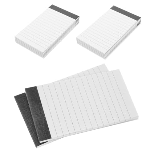 Housoutil 12 Stück Teiliges Notizblock Kleines Liniertes Schreibpad mit Breiten pro Block Handliches Memo Notizbuch für Büro Schule Alltag und To Do Listen Housoutil 12 Stück Teiliges Notizblock Kleines Liniertes Schreibpad mit Breiten pro Block Handliches Memo Notizbuch für Büro Schule Alltag und To Do Listen von Housoutil