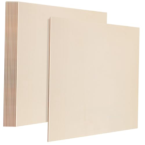Housoutil 12 Stück Unlackierte Holzplatten für Handarbeiten Quadratische Holzstücke für Brandmalerei Diy Schildgestaltung und Rustikale Dekoration Housoutil 12 Stück Unlackierte Holzplatten für Handarbeiten Quadratische Holzstücke für Brandmalerei Diy Schildgestaltung und Rustikale Dekoration von Housoutil