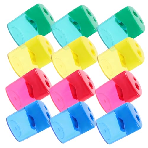 Housoutil 12 Stücke Bleistift Bleistift Zubehör Bleistift Sharpners Bleistift Sharpner Bleistift Schärfen Werkzeuge Stahl von Housoutil