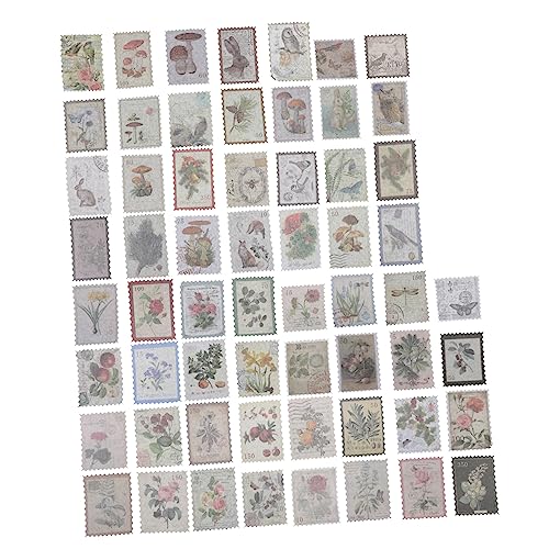 Housoutil 120 Blatt Vintage Postkarten Aufkleber Retro Scrapbooking Papier für Journaling Diy Dekoration Botanische Designs für Notizbücher und Tagebücher Scrapbook Materialien Housoutil 120 Blatt Vintage Postkarten Aufkleber Retro Scrapbooking Papier für Journaling Diy Dekoration Botanische Designs für Notizbücher und Tagebücher Scrapbook Materialien von Housoutil