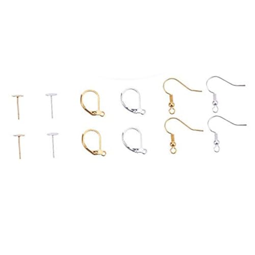 Housoutil 120 Stück Kopfhörer Ohrringe Set Teiliges Diy Zubehör für Ohrstecker Ohrhaken Biegeringe und Clutch Pads Praktische Aufbewahrungsbox für Schmuckherstellung Housoutil 120 Stück Kopfhörer Ohrringe Set Teiliges Diy Zubehör für Ohrstecker Ohrhaken Biegeringe und Clutch Pads Praktische Aufbewahrungsbox für Schmuckherstellung von Housoutil