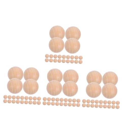 Housoutil 120 Stück Teiliges Große Runde Holzperlen Massivem Lotus Holz ohne Bohrung Glatte Oberfläche für Diy Malen Schmuckherstellung und Bastelprojekte Housoutil 120 Stück Teiliges Große Runde Holzperlen Massivem Lotus Holz ohne Bohrung Glatte Oberfläche für Diy Malen Schmuckherstellung und Bastelprojekte von Housoutil