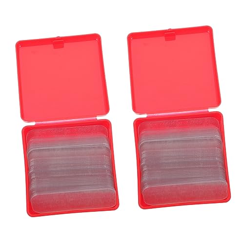 Housoutil 120Stücke Doppelseitige Klebeband Pads Transparentes Montageband für Wanddekoration Starke Haftung Spurlos Ablösbar für Rahmen Bilder von Housoutil
