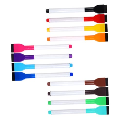 Housoutil 12Stücke Whiteboard Marker Abwischbare Marker Mit Pinselspitze Für Kreative Malerei Praktische Markierstifte Für Schule Housoutil 12Stücke Whiteboard Marker Abwischbare Marker Mit Pinselspitze Für Kreative Malerei Praktische Markierstifte Für Schule von Housoutil