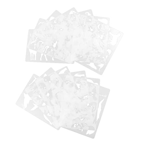 Housoutil 13 Stück Teiliges Diy Malvorlagen für Hohl und Schablonenpapier für Bastelprojekte und Bildung Fördert Vorstellungskraft und Motorische Fähigkeiten Housoutil 13 Stück Teiliges Diy Malvorlagen für Hohl und Schablonenpapier für Bastelprojekte und Bildung Fördert Vorstellungskraft und Motorische Fähigkeiten von Housoutil