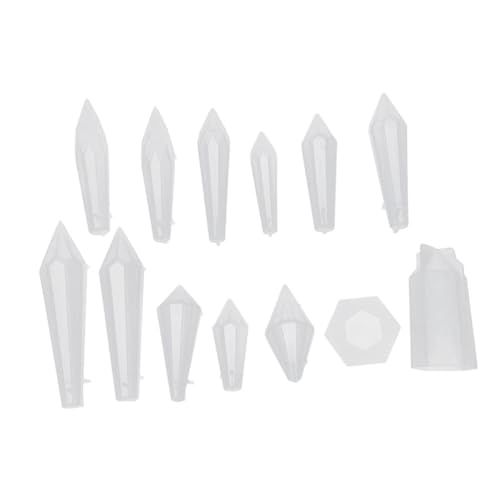 Housoutil 13 Stück Teiliges Silikon Schmuck Gießform für Diy Anhänger Irreguläre Formen für Ohrringe und Schlüsselanhänger Einfach zu Verwenden und Langlebig Housoutil 13 Stück Teiliges Silikon Schmuck Gießform für Diy Anhänger Irreguläre Formen für Ohrringe und Schlüsselanhänger Einfach zu Verwenden und Langlebig von Housoutil