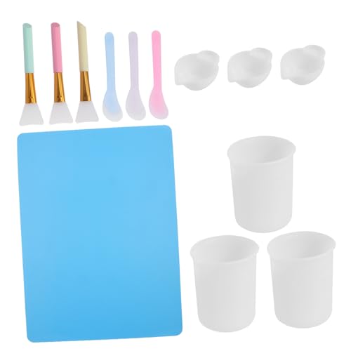 Housoutil 13-Teiliges Set Leimmischwerkzeug-Set messen Bausatz Messbecher Herstellung epoxidharz Plastik von Housoutil