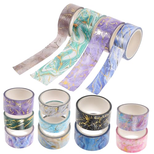 Housoutil 14Rollen Marmor Washi Klebeband Dekoratives DIY Klebeband Für Scrapbooking Journaling Und Bastelarbeiten Für Und Persönliche Projekte Housoutil 14Rollen Marmor Washi Klebeband Dekoratives DIY Klebeband Für Scrapbooking Journaling Und Bastelarbeiten Für Und Persönliche Projekte von Housoutil