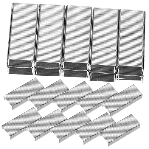 Housoutil 15 Boxen Staple Staple Heftklammern wiederverwendbare Klammern industriell kleine Klammern Multifunktions-Nachfüllklammern kleine Nachfüllklammern Metall Silver Housoutil 15 Boxen Staple Staple Heftklammern wiederverwendbare Klammern industriell kleine Klammern Multifunktions-Nachfüllklammern kleine Nachfüllklammern Metall Silver von Housoutil