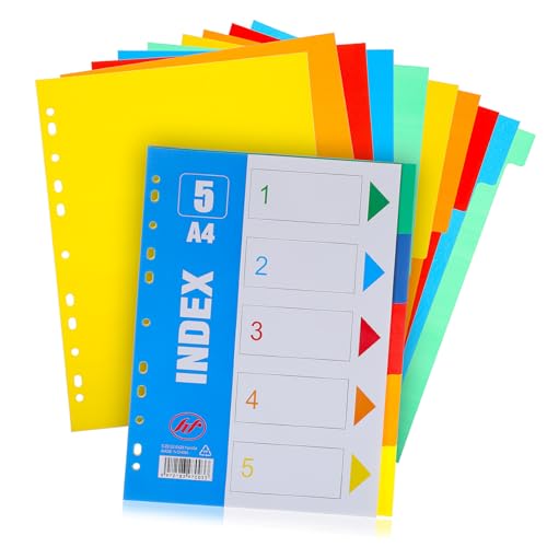 Housoutil 15 Stück A4pp-kunststoffklassifizierungsseite Karteikartenteiler Trennwände Für Ordner Ordnertrenner Mit Papiertrenner Heftklammern Aus Papier Notizbücher Registerkarten Pastell Housoutil 15 Stück A4pp-kunststoffklassifizierungsseite Karteikartenteiler Trennwände Für Ordner Ordnertrenner Mit Papiertrenner Heftklammern Aus Papier Notizbücher Registerkarten Pastell von Housoutil