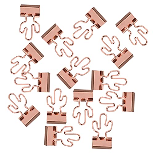 Housoutil 15 Stück Büroklammern Farbige Büroklammern Große Süße Ordner Silberne Dokument Büroklammern Mittelgroße Schreibwaren Mit Großen Büroklammern Mini Binder Clips Klammern Für von Housoutil