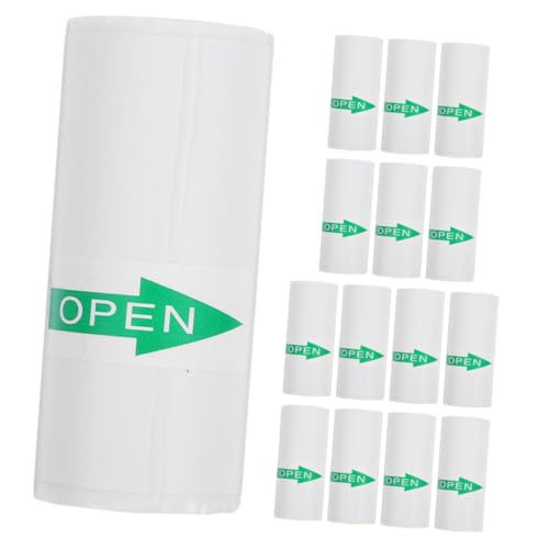 Housoutil 15 Stück Mini-thermodrucker-aufkleber, Papier-klebeetiketten, Druckbare Etiketten, Aufkleber Für Adresse, Namensschilder, Versand, Mailing Und Umschläge von Housoutil