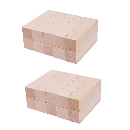 Housoutil 15 Stück Teiliges Diy Holzblock Unbehandeltem Material für Bastelprojekte für Kreative Holzarbeiten und Erwachsene Sicher für Schulprojekte zum Schnitzen und Gestalten Housoutil 15 Stück Teiliges Diy Holzblock Unbehandeltem Material für Bastelprojekte für Kreative Holzarbeiten und Erwachsene Sicher für Schulprojekte zum Schnitzen und Gestalten von Housoutil
