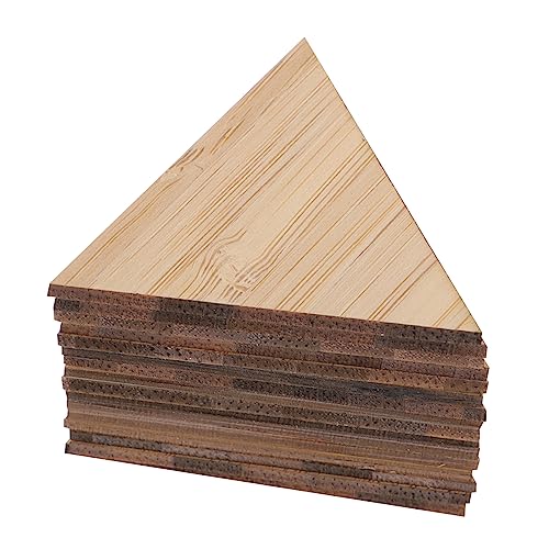 Housoutil 15 Stück Teiliges Unfertige Dreieckige Bambusplatten zum Diy Leere Bastelmaterialien für Projekte für Erwachsene Kantenlänge Naturmaterialien Housoutil 15 Stück Teiliges Unfertige Dreieckige Bambusplatten zum Diy Leere Bastelmaterialien für Projekte für Erwachsene Kantenlänge Naturmaterialien von Housoutil