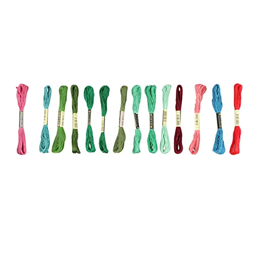 Housoutil 150 Stück Bunte Baumwollgarne DIY Stickgarn für Kreuzstich Handarbeiten und Bastelprojekte Zufällige Farben für Zuhause und Geschäftsnutzung Zufällige Farbe Housoutil 150 Stück Bunte Baumwollgarne DIY Stickgarn für Kreuzstich Handarbeiten und Bastelprojekte Zufällige Farben für Zuhause und Geschäftsnutzung Zufällige Farbe von Housoutil