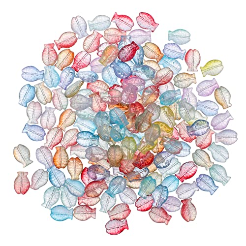 Housoutil 150 Stück Bunte Fischperlen Glasperlen für DIY Armbänder und Anhänger für Schmuckherstellung und Dekoration für Kreative Bastelprojekte Housoutil 150 Stück Bunte Fischperlen Glasperlen für DIY Armbänder und Anhänger für Schmuckherstellung und Dekoration für Kreative Bastelprojekte von Housoutil
