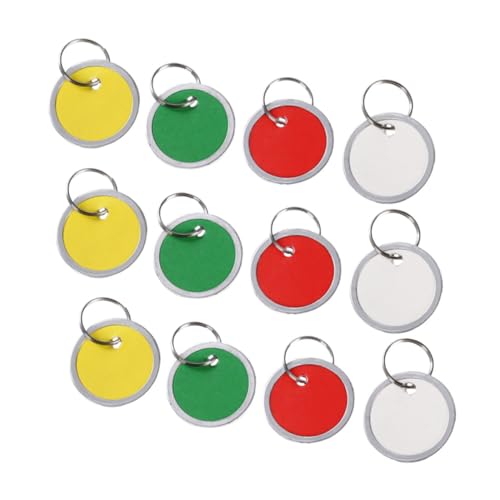 Housoutil 150 Stück Leeres Etikettenetikett Stichworte Koffer Taschenanhänger Reisen Schlüssel Gepäck Schild Multifunktionsetiketten Praktische Etiketten-tags Etiketten -tags Aluminium von Housoutil