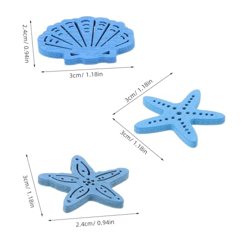Housoutil 150 Stück Mediterrane Holzanhänger Muschel Seestern Küsten Dekoration Küstenstil Wanddeko DIY Bastelset für Wohnzimmer Schlafzimmer Kinderzimmer Housoutil 150 Stück Mediterrane Holzanhänger Muschel Seestern Küsten Dekoration Küstenstil Wanddeko DIY Bastelset für Wohnzimmer Schlafzimmer Kinderzimmer von Housoutil
