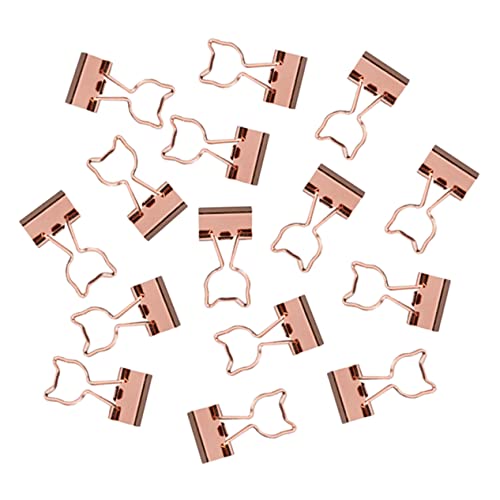 Housoutil 15Stücke Büroklammern Dekorative Papierklammern Roségold Für Dokumente Und Vielseitig Einsetzbar Für Büro Und Schule Hochwertige Dateiclips Housoutil 15Stücke Büroklammern Dekorative Papierklammern Roségold Für Dokumente Und Vielseitig Einsetzbar Für Büro Und Schule Hochwertige Dateiclips von Housoutil