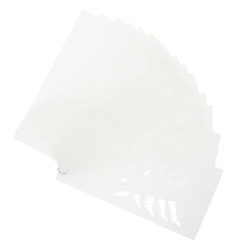 Housoutil 16 Blatt Blatt Malvorlage groß Blätter Malschablonen Dekorative Zeichnung Texturschablonen Kunst Schablone Malvorlagen Wandschablonen zum Bemalen das Haustier Weiß Housoutil 16 Blatt Blatt Malvorlage groß Blätter Malschablonen Dekorative Zeichnung Texturschablonen Kunst Schablone Malvorlagen Wandschablonen zum Bemalen das Haustier Weiß von Housoutil