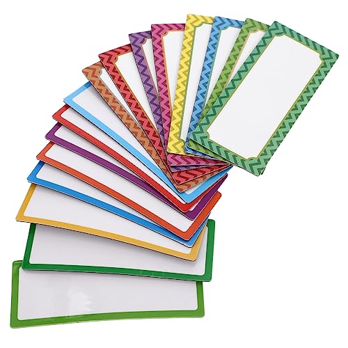 Housoutil 16 Magnetetiketten Für Whiteboard Kühlschrankmagnete Namen Klebrige Farbige Schreibstreifen Klassenzimmer Bunte Weiße Tafel Magnetische Etiketten Schlüsselnummer Haustier von Housoutil