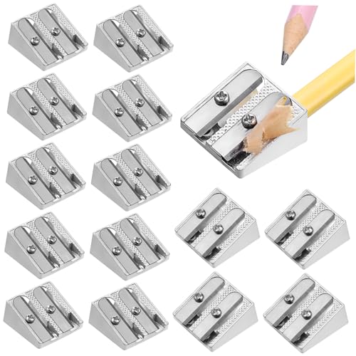 Housoutil 16 Stück Bleistiftspitzer Aus Aluminiumlegierung Biegsame Stifte Taschenbleistiftschneider Elektrische Bleistiftspitzer Für Zu Hause Geführter Bleistift Bleistifte Für Erwachsene von Housoutil