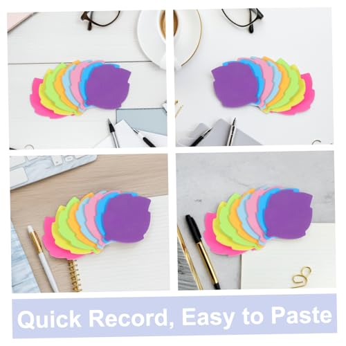 Housoutil 16 Stück Teiliges Haftnotizen Blattform Selbstklebende Bunte Memo Pads Glattes Schreibpapier Kreative Farbauswahl für Büro Schule und Zuhause Praktische Notizblöcke Housoutil 16 Stück Teiliges Haftnotizen Blattform Selbstklebende Bunte Memo Pads Glattes Schreibpapier Kreative Farbauswahl für Büro Schule und Zuhause Praktische Notizblöcke von Housoutil