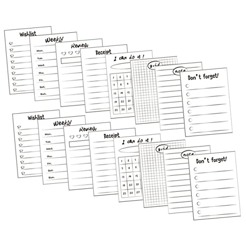Housoutil 16 Stück Teiliges Notizblock Haftfreie Memo Pads für Büro und Schule Schreibunterlage für Pläne Notizen und Tagebuch Praktische und Hohe Haltbarkeit Housoutil 16 Stück Teiliges Notizblock Haftfreie Memo Pads für Büro und Schule Schreibunterlage für Pläne Notizen und Tagebuch Praktische und Hohe Haltbarkeit von Housoutil