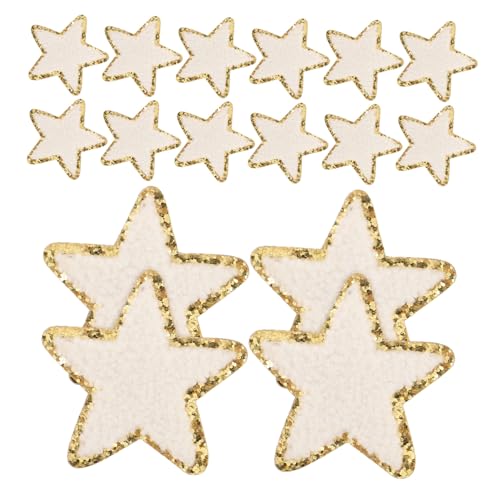 Housoutil 16 Stück Teiliges Weiße Fünfzackige Stern Aufnäher Selbstklebend Annähen Bestickte Patches für Kleidung Hüte Taschen Jacken Vielseitige Reparatur und Dekoration Housoutil 16 Stück Teiliges Weiße Fünfzackige Stern Aufnäher Selbstklebend Annähen Bestickte Patches für Kleidung Hüte Taschen Jacken Vielseitige Reparatur und Dekoration von Housoutil