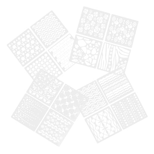 Housoutil 16 Stück Teiliges Wiederverwendbarer Geometrischer Malschablonen Diy Vorlagen für Kreative und Zeichenprojekte Sicher und Langlebig für Bastelarbeiten Housoutil 16 Stück Teiliges Wiederverwendbarer Geometrischer Malschablonen Diy Vorlagen für Kreative und Zeichenprojekte Sicher und Langlebig für Bastelarbeiten von Housoutil